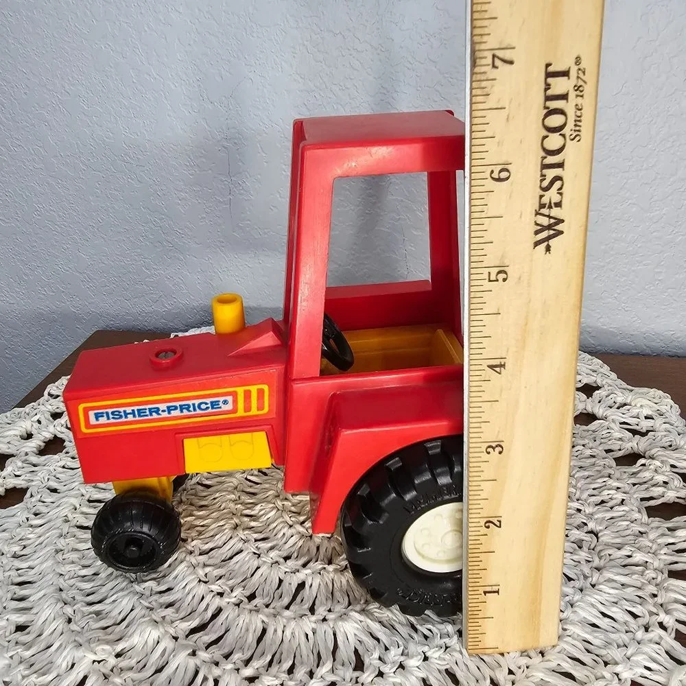 Vintage Fisher-Price‎ Toy Tractor Circa 1980